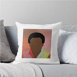 Childish Gambino because the Internet Take Home Outline Throw Pillow