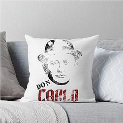 Loves Music and Childish Gambino Vintage Photography Throw Pillow