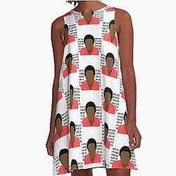 Who Loves Basket A-Line Dress