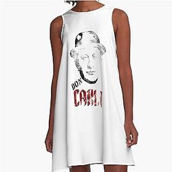 Loves Music And Childish Gambino Vintage Photography A-Line Dress
