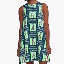 First Day Childish Gambino A-Line Dress