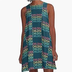 Childish Gambino A-Line Dress