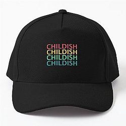 Best Women's Childish Gambino Photographic Style Baseball Cap