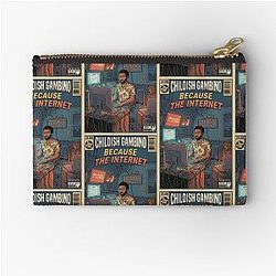 Childish Gambino Because The Internet Retro Comic Art Zipper Pouch