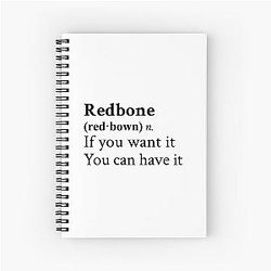 Redbone by Childish Gambino Notebook