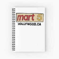 Childish Gambino Bando Stone March 5 Hollywood CA Spiral Notebook