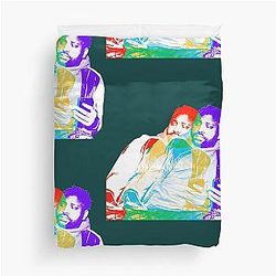 Who Loves Movie Awesome Duvet Cover