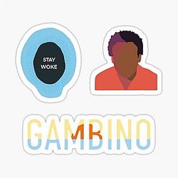 Childish Gambino Sticker