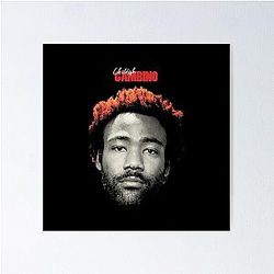 Childish Gambino Redbone Poster