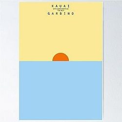 Childish Gambino Kawaii Poster