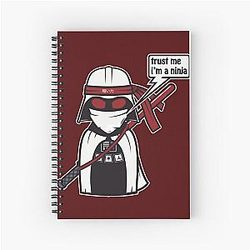 Girls Love Anime and Childish Gambino Good Spiral Notebook