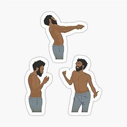Donald Glover Childish Gambino Sticker Pack