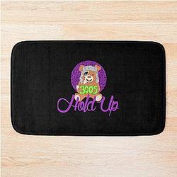 Who Loves Basket Vintage Style Bath Mat