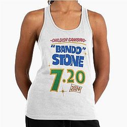 Childish Gambino Bando Stone 7.20 Racerback Tank