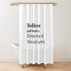 Redbone by Childish Gambino Motivational Shower Curtain