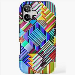 Childish Gambino Because the Internet Pattern iPhone Tough Case