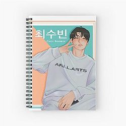 Choi Soobin Print Spiral Notebook