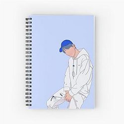 TXT Choi Soobin Blue Hour Notebook