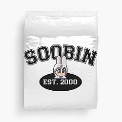 TXT Tomorrow Together Choi Soobin Blue Hour Varsity Style Duvet Cover