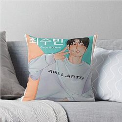 Choi Soobin Print Throw Pillow