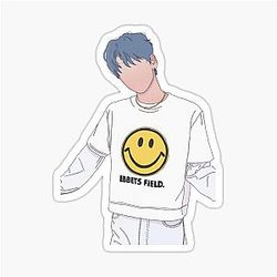 TXT Choi Soo Bin Blue Hour Sticker