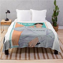 Choi Soobin Print Throw Blanket