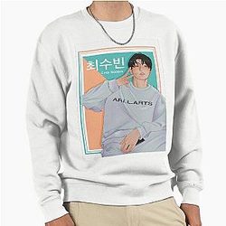 Choi Soo Bin Print Pullover Sweatshirt