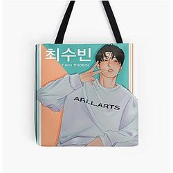 Choi Soobin Print All Over Print Tote Bag