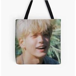 Choi Soobin Tomorrow By Together All Over Print Tote Bag