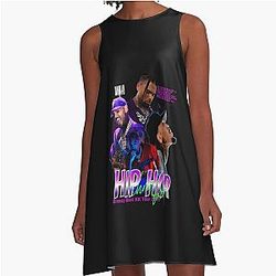 Chris Brown Breezy Tour 2025 A-Line Dress