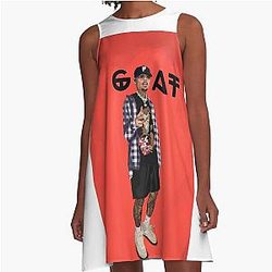 GOAT Chris Brown Dress
