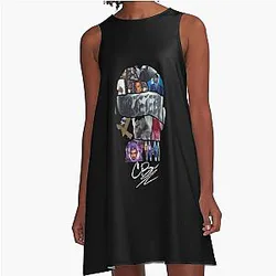 Chris Brown Breezy Vintage Signature A-Line Dress