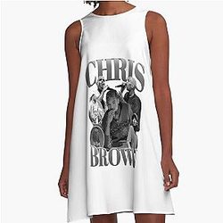 Chris Brown Breezy A-Line Dress