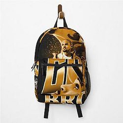 Vintage Chris Brown Backpack Mit