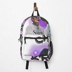 Purple Graffiti Backpack