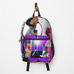 Chris Brown Pink Backpack