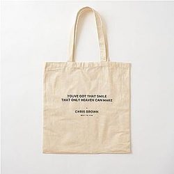 Next to You Chris Brown Fan Art Lyrics Design Bag