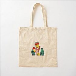 Chris Brown Cotton Tote Bag