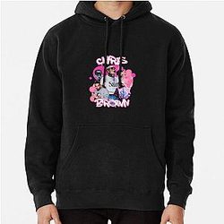 Pink Graffiti Chris Brown Hoodie