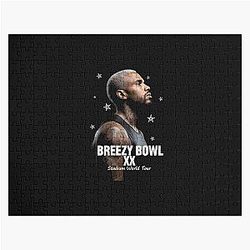 Chris Brown Breezy Bowl Tour Jigsaw Puzzle