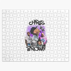 Purple Chris Brown Jigsaw Puzzle