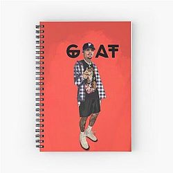 GOAT Chris Brown Notebook
