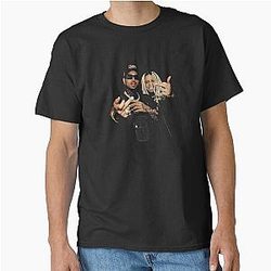 Chris Brown Trippie Middle Finger Vintage Shirt Classic Streetwear Graphic Tee