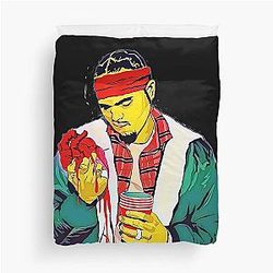 Chris Brown Duvet Cover