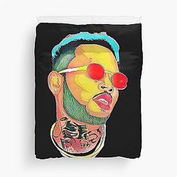 Chris Brown Duvet Cover