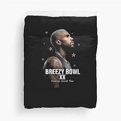 Chris Brown Breezy Tour Duvet Cover