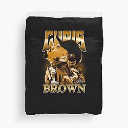 Vintage Chris Brown Duvet Cover