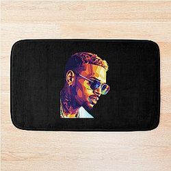 Drake Chris Brown Bath Mat