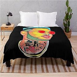 Chris Brown Design Throw Blanket
