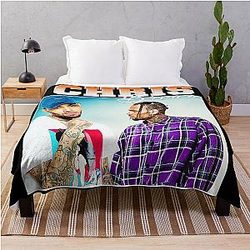 Chris Brown Throw Blanket
